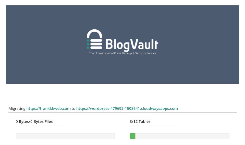 BlogVault 網站程式