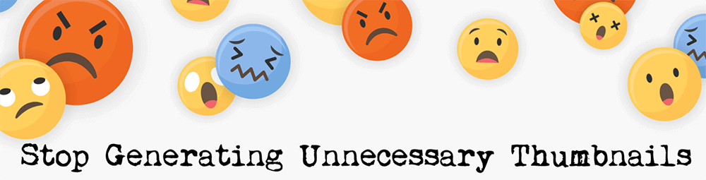 WordPress 外掛推薦 ：Stop Generating Unnecessary Thumbnails 停止生成多餘的網站圖片
