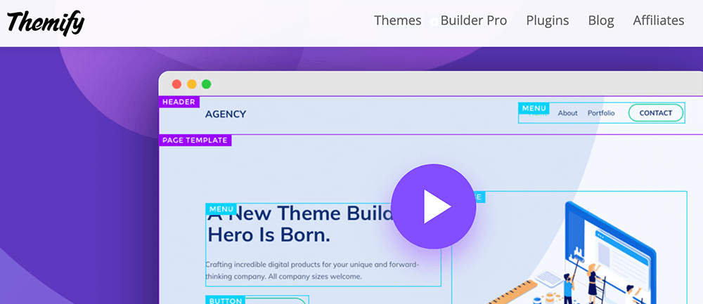 WordPress 頁面編輯器 ：Themify Builder