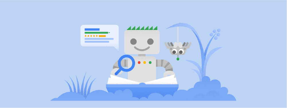 SEO是什麼：Google 機器人 / 爬蟲負責檢索網站資料（來源：Google 搜尋中心）