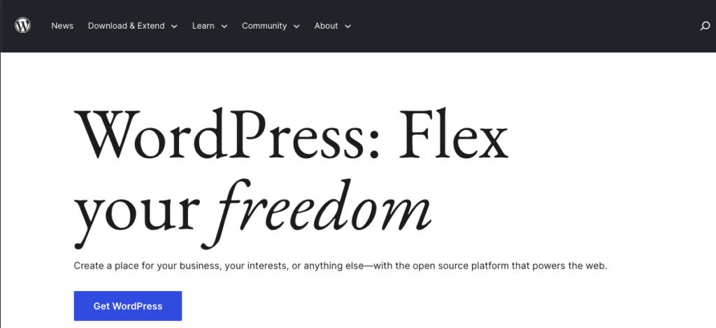 WordPress.org ｜部落格平台推薦