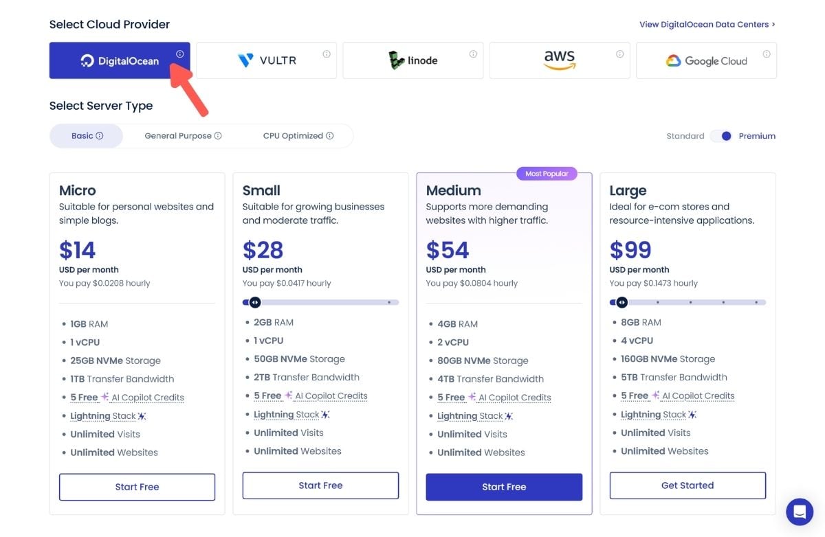 Cloudways 主機方案
