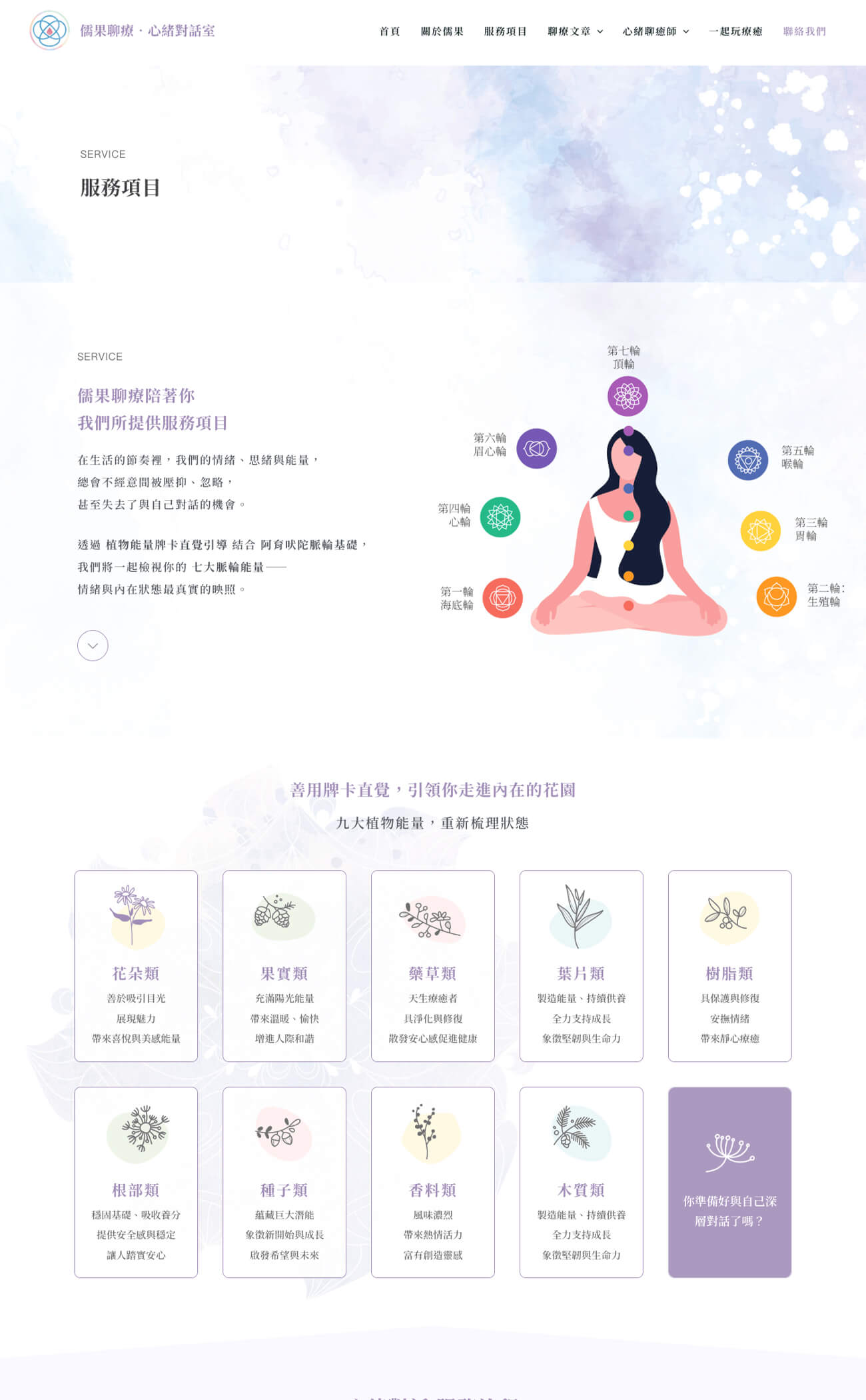 儒果聊療．心緒對話室｜犬哥網站設計公司